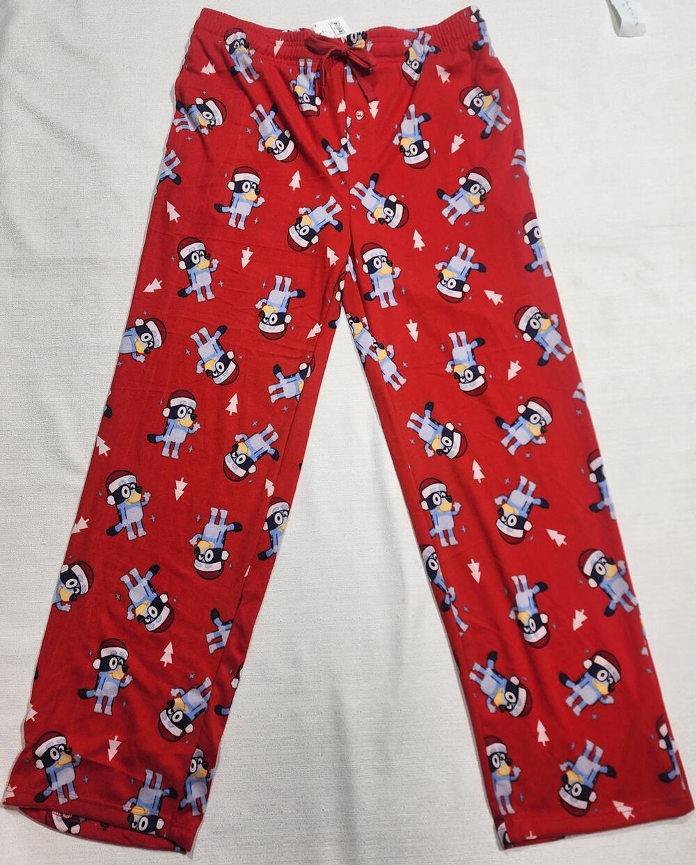 Disney Bluey Christmas pajamas men's large